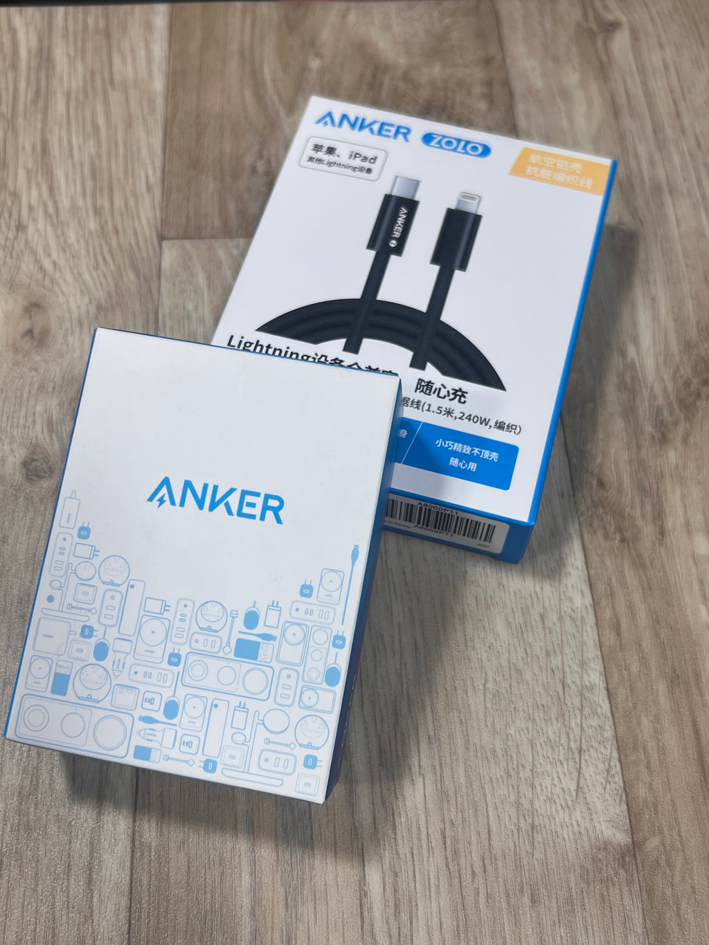Anker Zolo 30W + Cable Anker 1.5m 240W