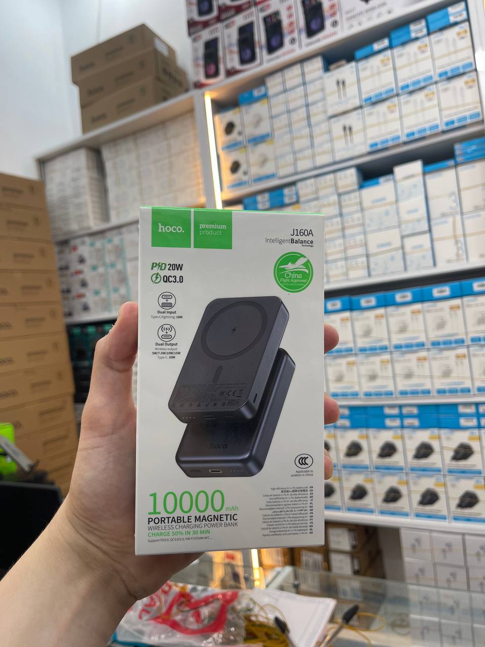 Power Bank Hoco MagSafe 10000mah